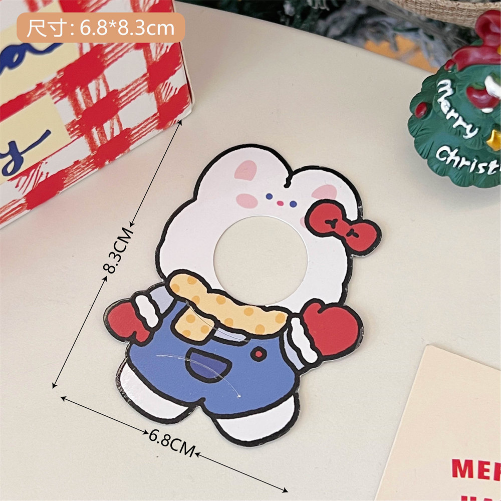 Tengyi original tarjeta de papel de piruleta de Navidad tarjeta de bendición tarjeta de regalo de regalo de caramelo para niños tarjeta de decoración de embalaje