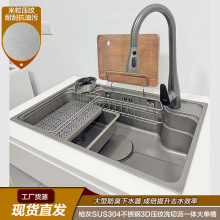 ��ʽ���y��β�SUS304���P䓏N��ˮ��ϴ����3D�Pƽס��̨����