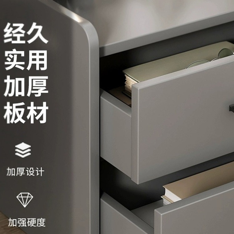 Mesita de noche moderno minimalista Nuevo Hogar dormitorio mesita de noche rack de almacenamiento simple gabinete cabecera pequeño armario