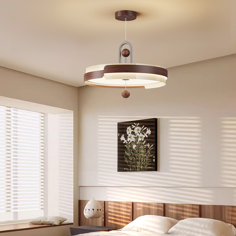 Araña de dormitorio de estilo antiguo francés American Retro 2025 Nuevo estilo chino nuevo candelabro de restaurante de protección ocular Lámpara de dormitorio principal