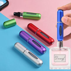 5ml Perfume Bottle with Self-Pumping, Recyclable, Rechargeable Spray Bottle Sample Portable Cosmetic Bottle