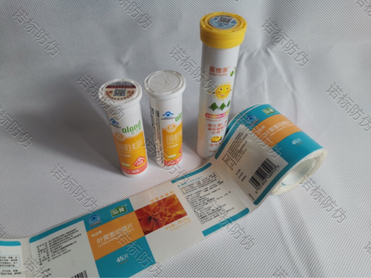 一物一码防伪瓶贴