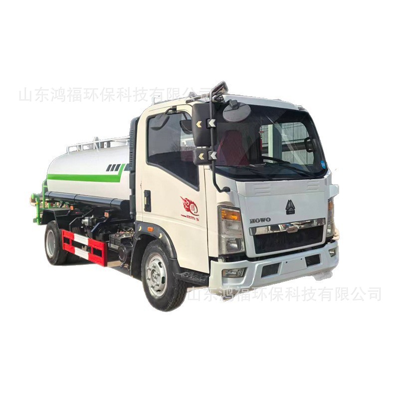 Used Howo Sprinkler Truck for Dust Suppression on Construction Sites, Street Maintenance, and Landscaping