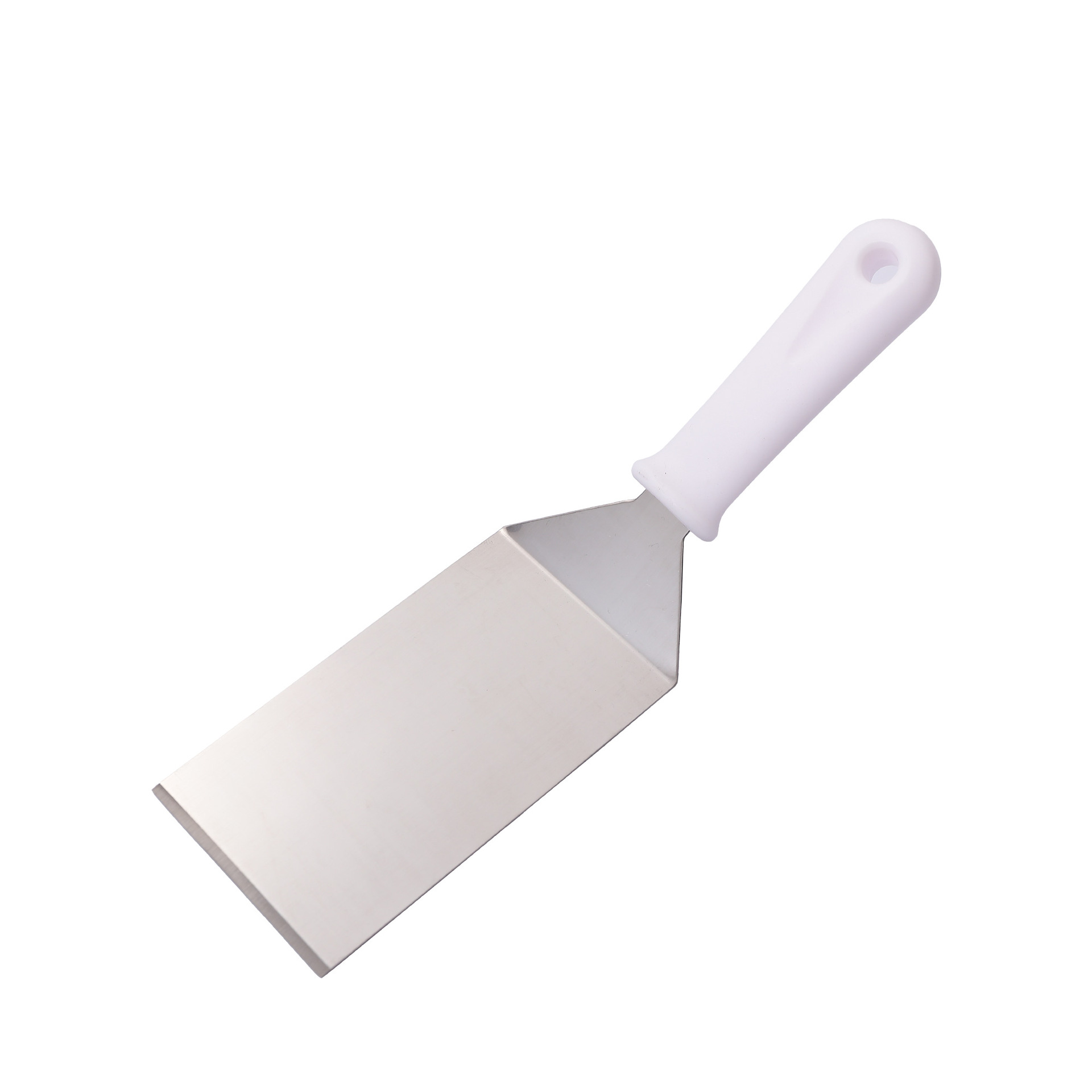 Espátula de Barbacoa de Acero Inoxidable con Mango PP para Cocina y Exterior