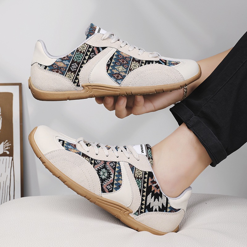 primavera casual zapatos de hombre 2025 nuevos zapatos deportivos transpirables estudiantes jóvenes zapatos de entrenamiento de baja altura para hombres