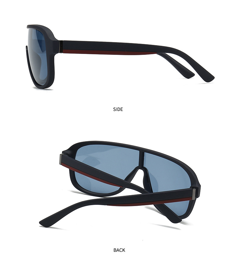 Men's Polarised Square Sunglasses Classic Driving Glasses_voghion.com