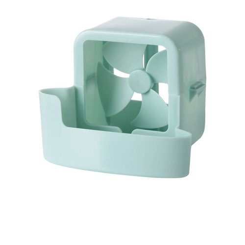 Electric fan for placing ice cubes, box for cooling, floor fan, household soft tone desk fan, remote control cycle shaking head fan