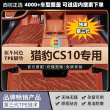 适用猎豹CS1020汽车tpe全包围TPE脚垫批发专车脚垫山东第三代TPE