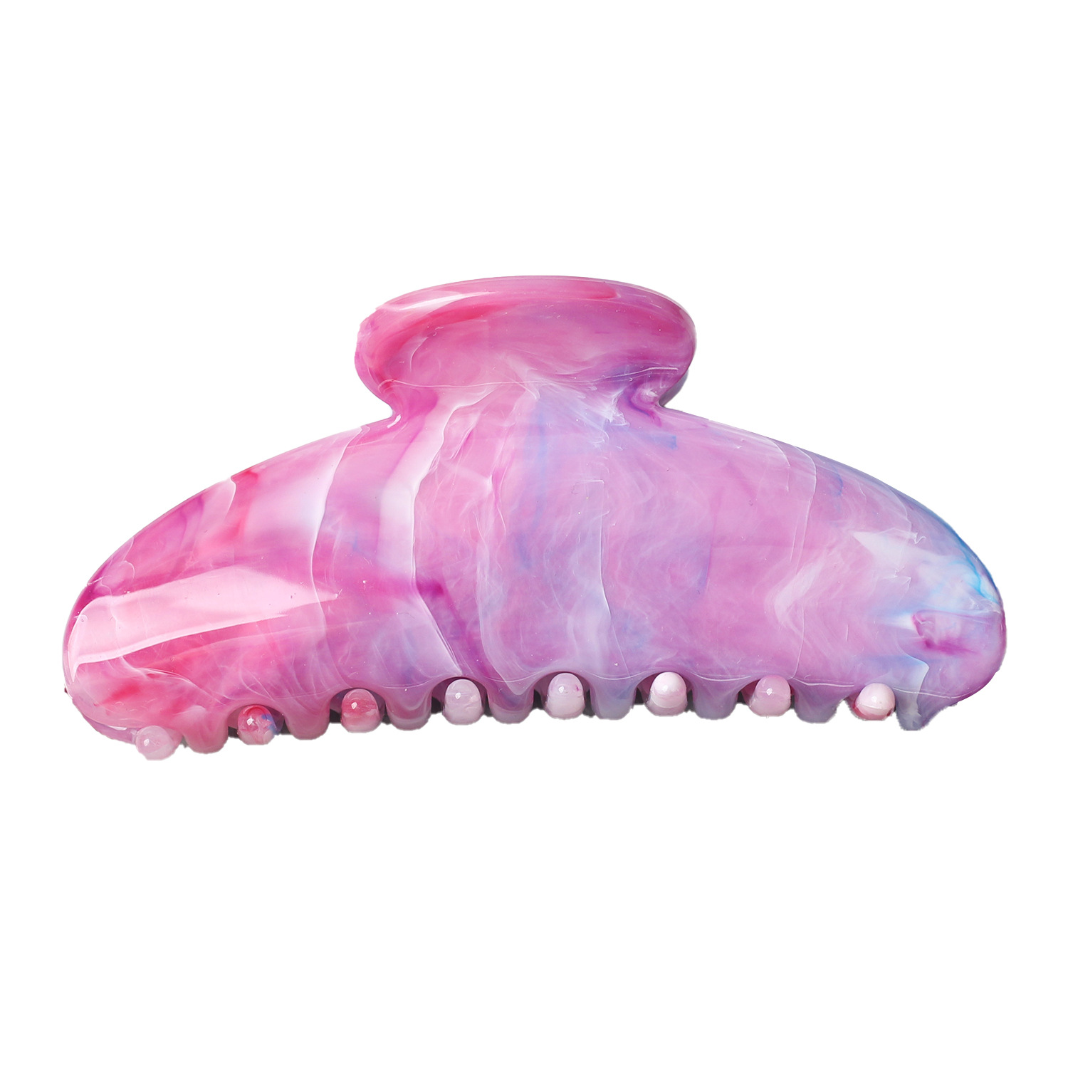Transfronterizos ABS nuevo clip de cabello de textura gradiente de alta sensación de tiburón clip de cabeza detrás de los fabricantes de accesorios para el cabello