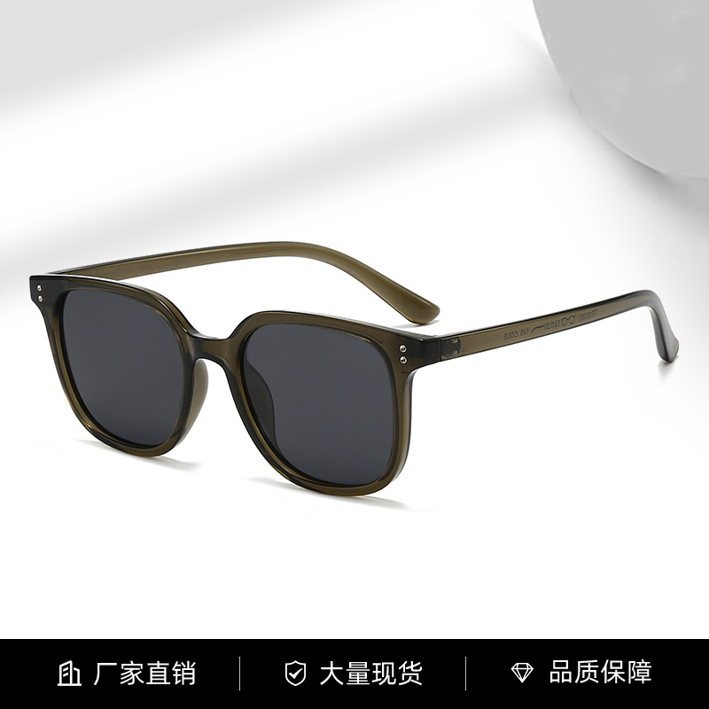 经典方框工厂现货TR偏光太阳镜防紫外线墨镜米钉眼镜框架跨境专供