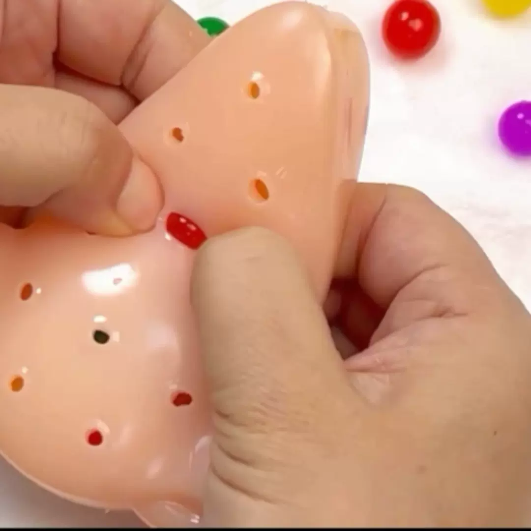 升级款发泄玩具搞笑挤珠子挤黑头拔虫子创意新奇特减压解压玩具