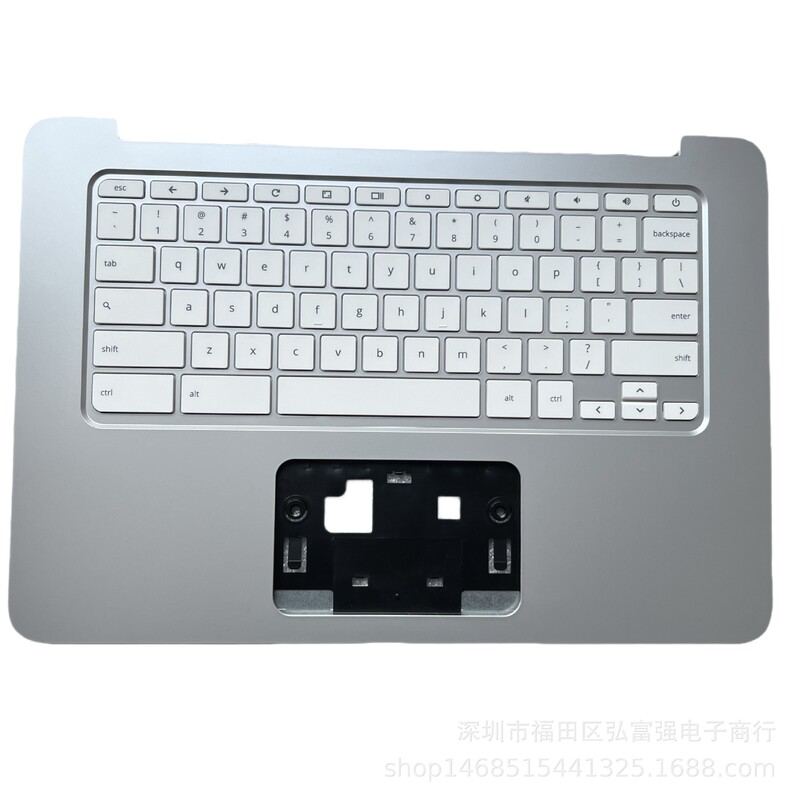 For new HP Chromebook 14 G3 G4 V149046AS1 US white keyboard silver C shell