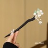 Retro Chinese hairpin with tassels, advanced Hanfu, wooden hair accessory, high-quality style, Chinese style