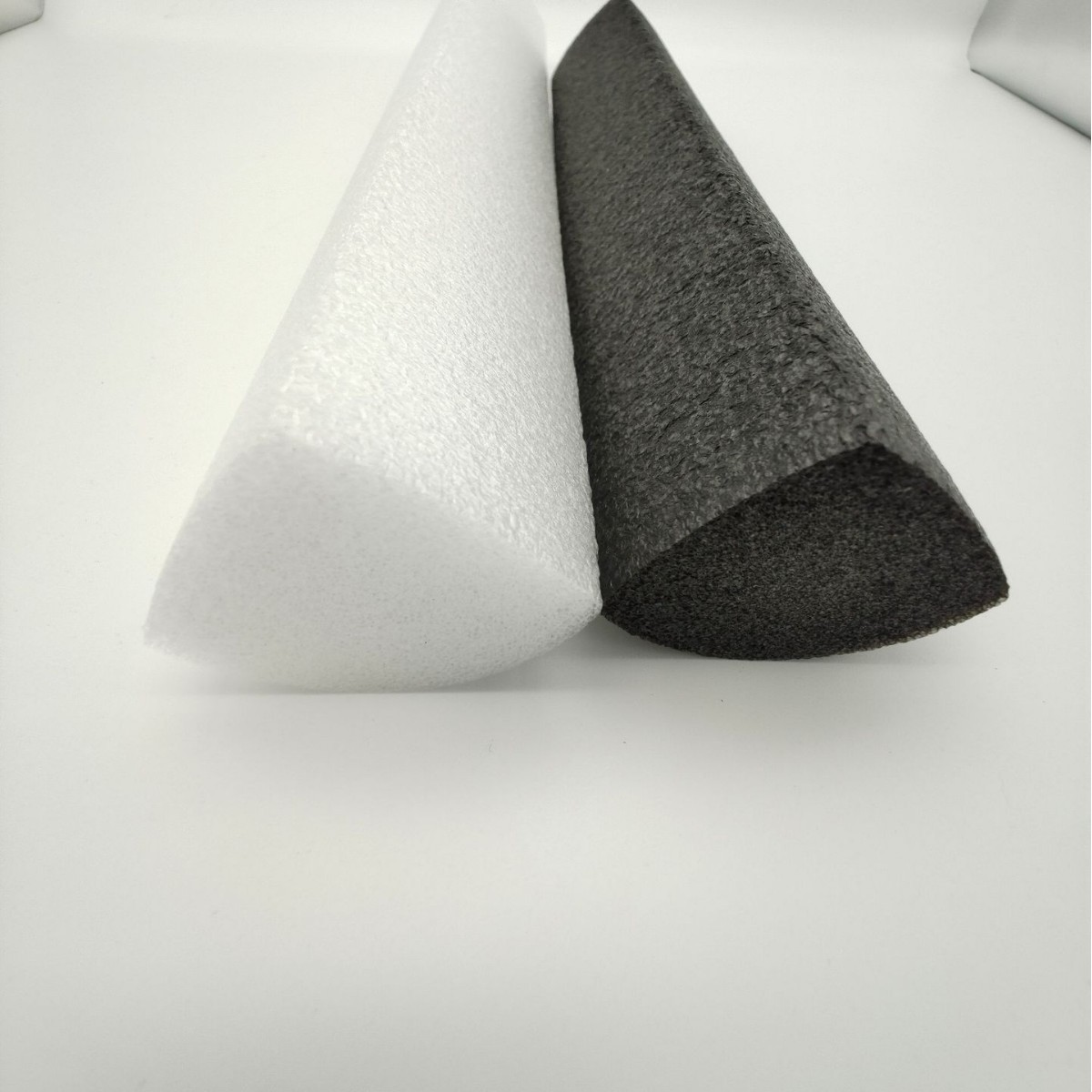 珍珠棉管棒空心可制作 圆型空心棒保护泡棉门缝挡风泡沫棒扇形