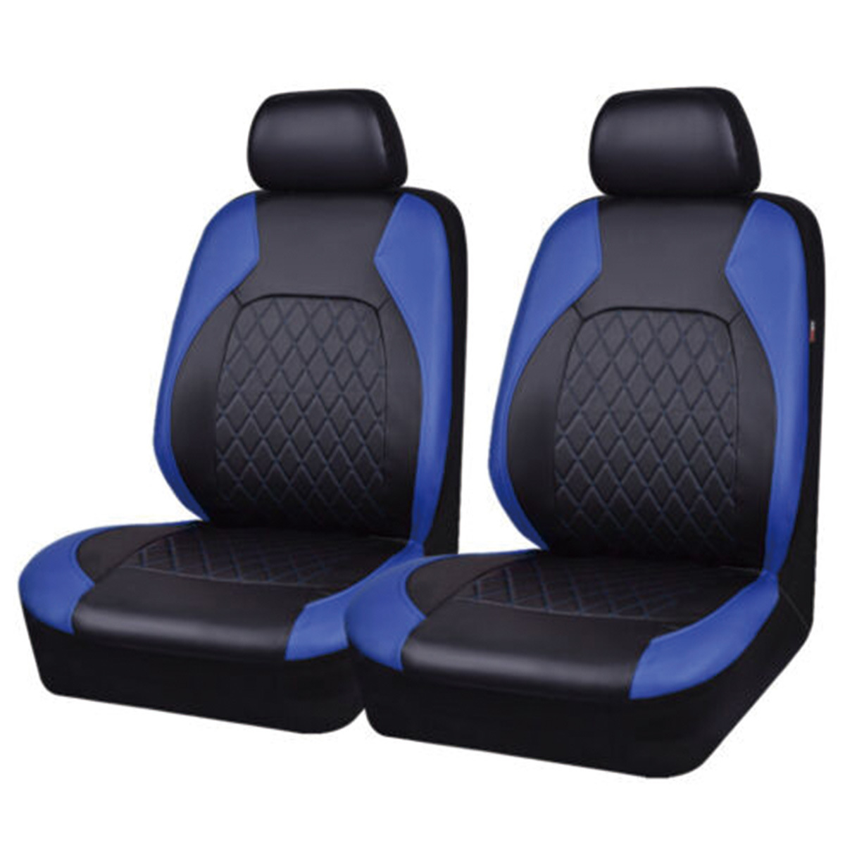 Cuerpo de asiento de cuero de paréntesis universal fabricantes de cubierta de asiento de automóvil empalmado pu cuero de una sola línea de cuero de cuadrillas cojín de asiento transpirable
