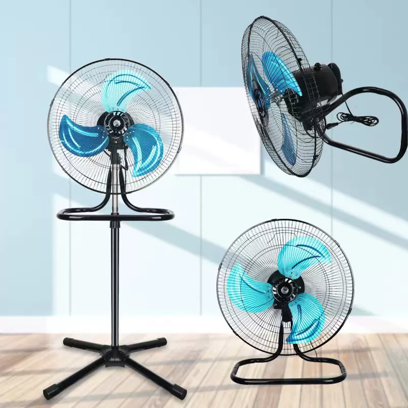 跨境18寸风扇3合1风扇落地扇家用工业扇南美非摇头电风扇外贸