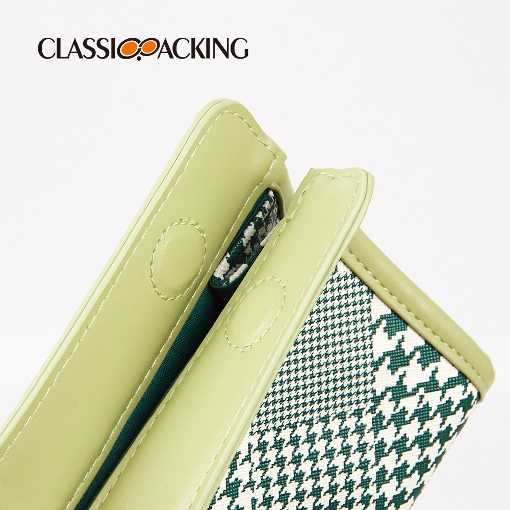 El fabricante vende al por mayor el bolso de mano para mujer, el monedero de certificado de gran capacidad, el sobre rojo salvaje de moda se puede imprimir con el logotipo