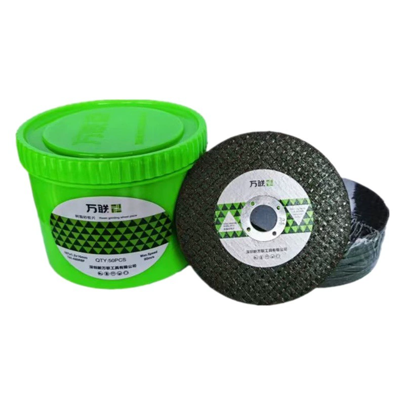 Шлифовальный круг Wanlian из смолы режущий диск угловой шлифовальный станок пильный диск Металл Нержавеющая сталь двойная сетка тонкий ломтик черная Зеленая Сетка