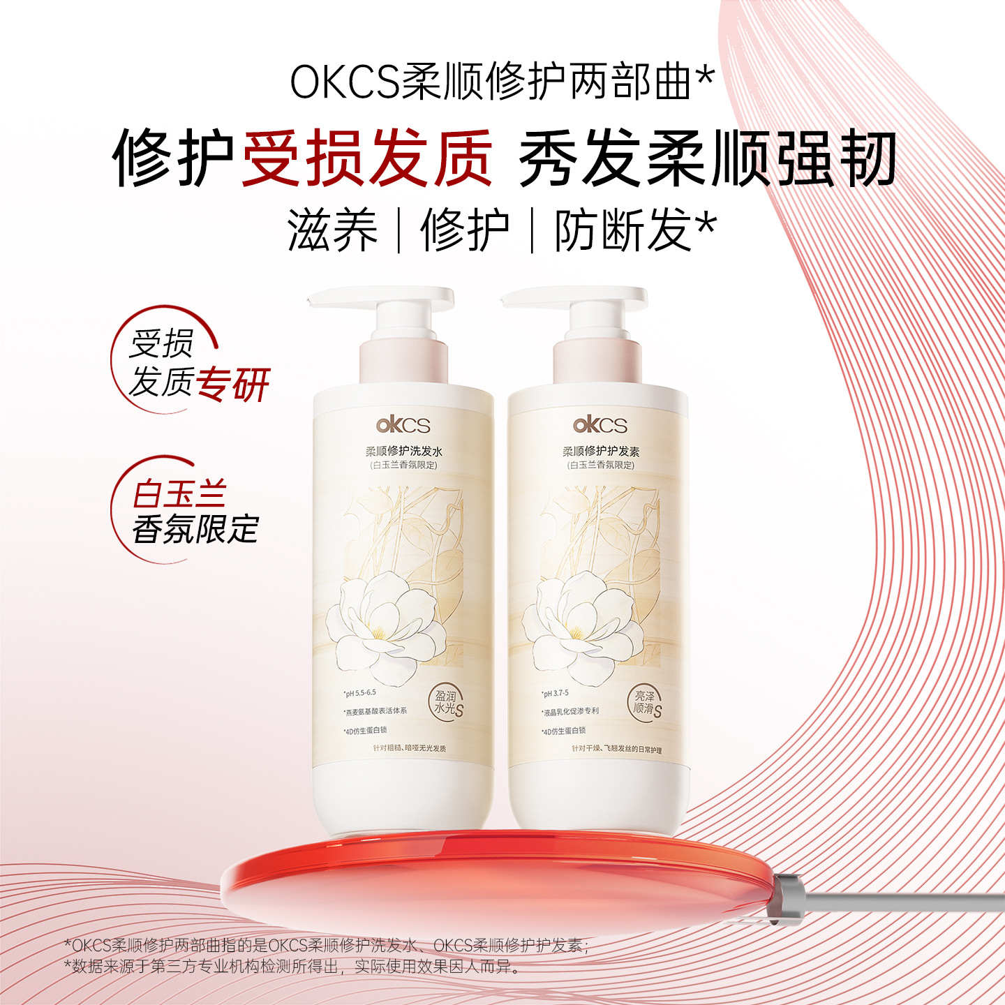 OKCS Revitalizing conditioner white jade