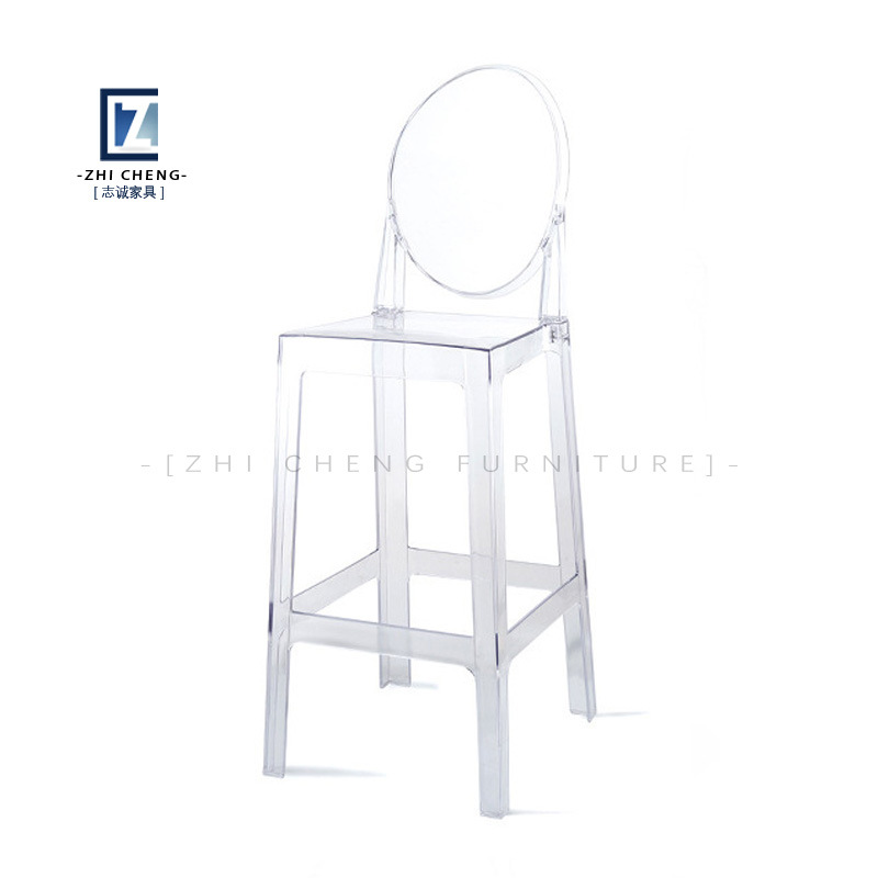 Sillas de cristal PC sillas transparentes sillas de plástico PP sillas acrílicas sillas de comedor sillas de boda sillas de bambú fábrica de Foshan