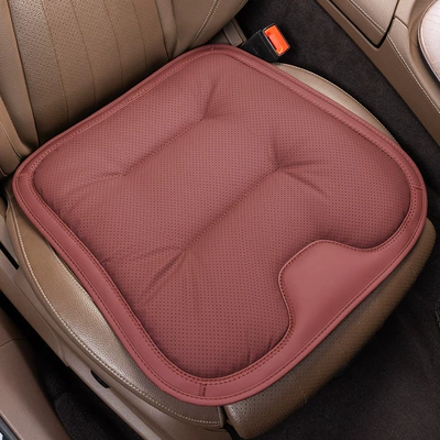 Universal four-season wear-resistant car seat Seat cushion, seat cover - front-row-single-piece-volcano-redbreathable-nappa-leather