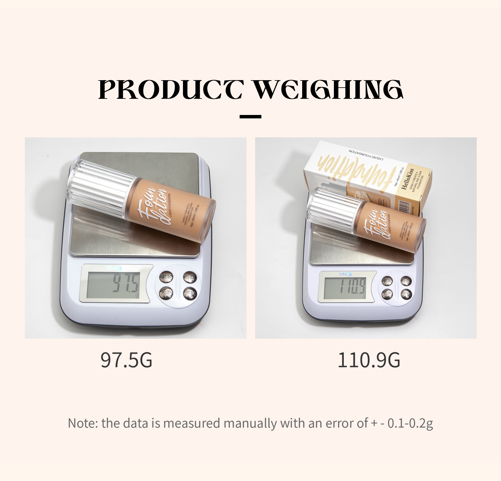 Hellokiss Foundation is a clear, smooth, natural and long-lasting European and American Foundation matte foundation makeup undefined