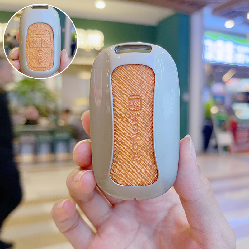 ホンダのキーカバーを適用します。女性十一代アコード十代思域crv型格xrv冠道英仕派のキャンバスボタンです。|undefined