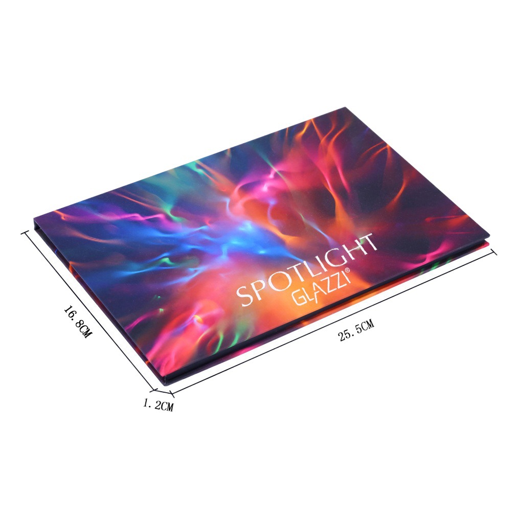 GLAZZI40 sombra de ojos de color nacarado mate fácil de colorear maquillaje de escenario rosa no volador maquillaje transfronterizo fábrica de sombra de ojos al por mayor