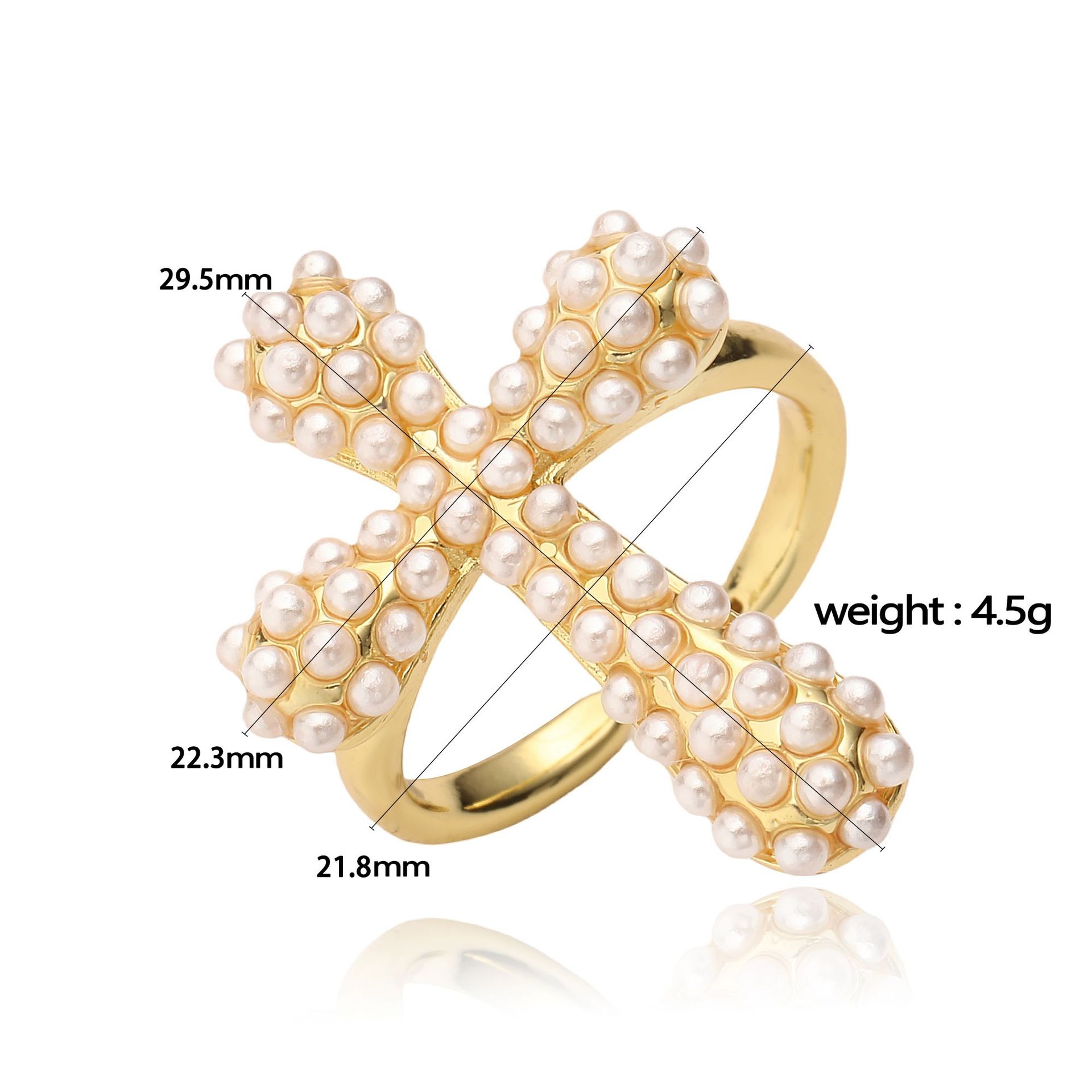 11g Weight Artificial Pearls Inlay Material Jewelry Set Classification Jewelry Set Quantity Holiday, Banquet, Daily Occasion Copper Material Geometric Pattern Women's Gender Inlay Design Elegant Style Wholesale Jewelry Elegant Geometric Copper Artificial Pearls Inlay Jewelry Set 5
