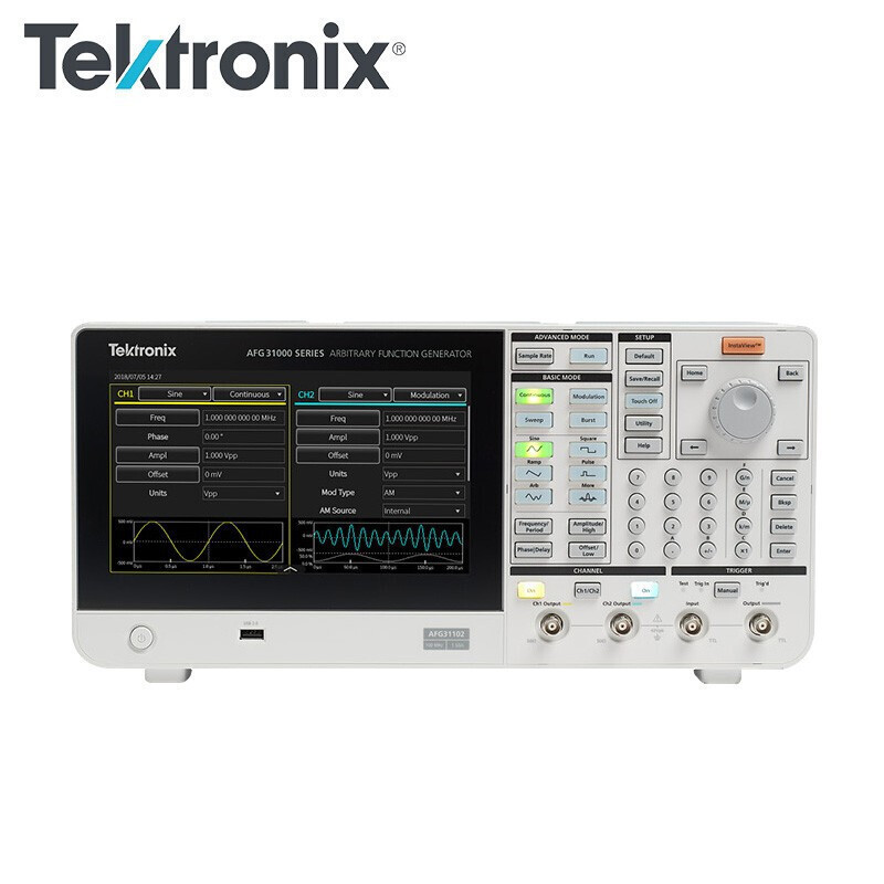 泰克AFG31051信号发生器 AFG31052信号源50MHz 任意波信号发生器