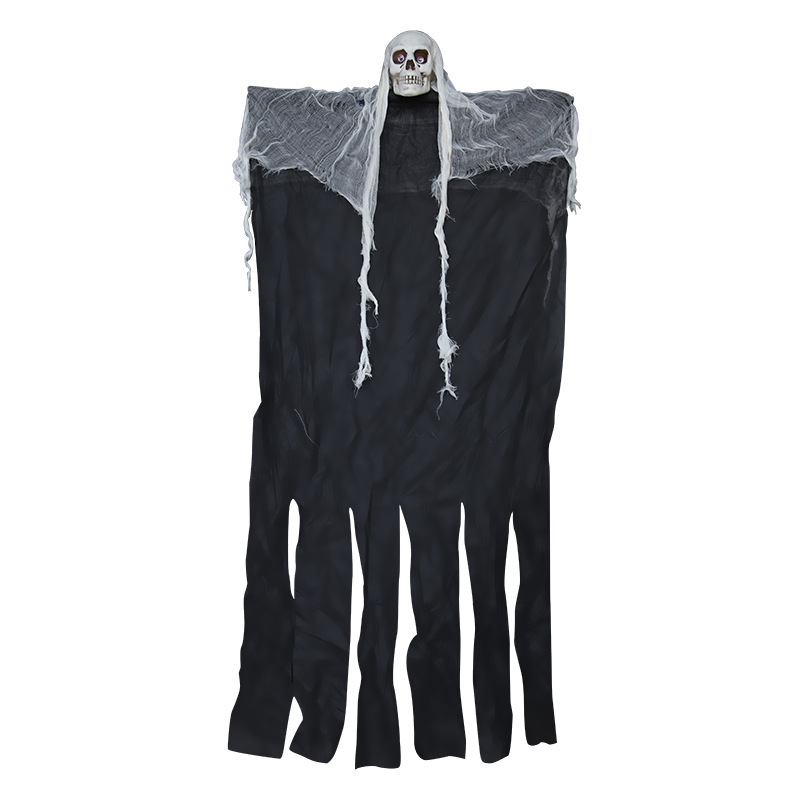 Halloween colgando fantasmas amazonas casas embrujadas accesorios de decoración cráneo de plástico fantasmas horrores embrujantes colgantes