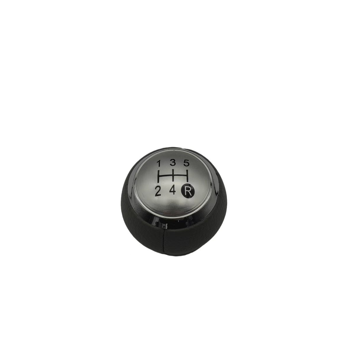Suitable for Toyota Corolla cars, 5 and 6-speed electroplated gear shift knob, cabin accessories