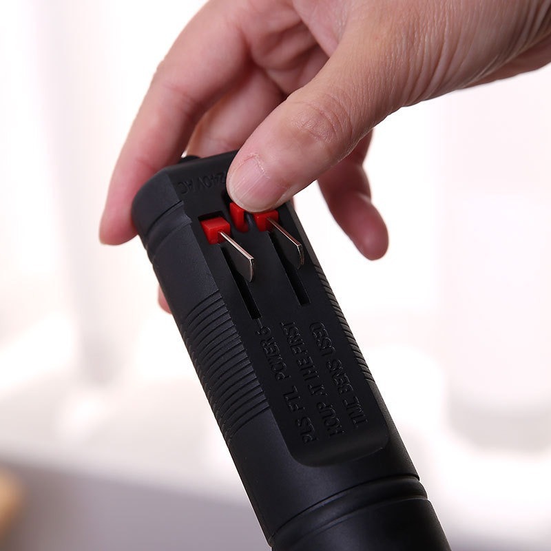 Nuevo enchufe plano, cargador, matamoscas eléctricos, descarga eléctrica manual, repelente de mosquitos de alta eficiencia, repelente de mosquitos con rayo de malla grande para el hogar, asesino de mosquitos