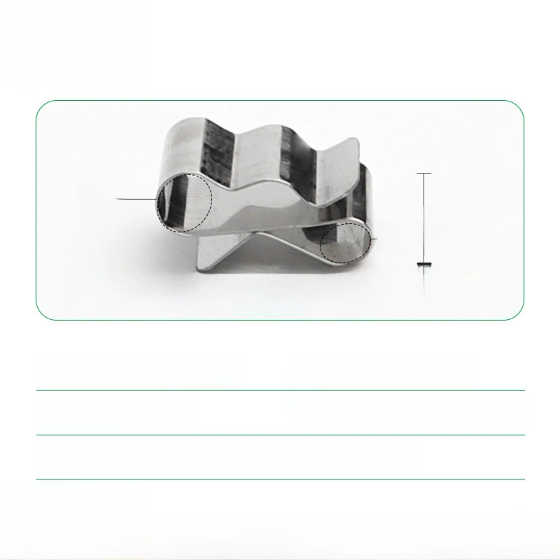 Source manufacturer Photovoltaic wire clip solar panel frame spring wire clip cable clip fixed snap cable clip