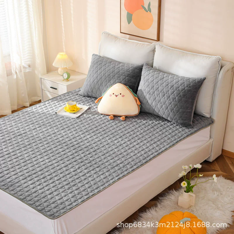 Трансграничный молочно-кашемировый матрас можно стирать в стиральной машине зимний коралловый флис матрас одеяло утолщенные одеяла