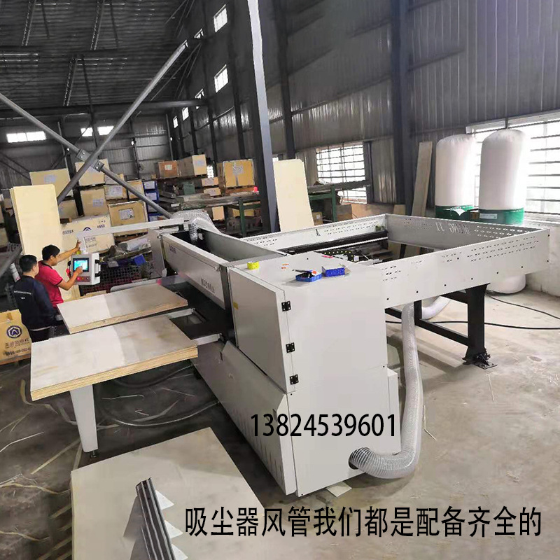 Sierra electrónica punto de fábrica cortadora automática carpintería CNC máquina de aserrado por computadora con sistema optimizado máquina de aserrado de etiquetas