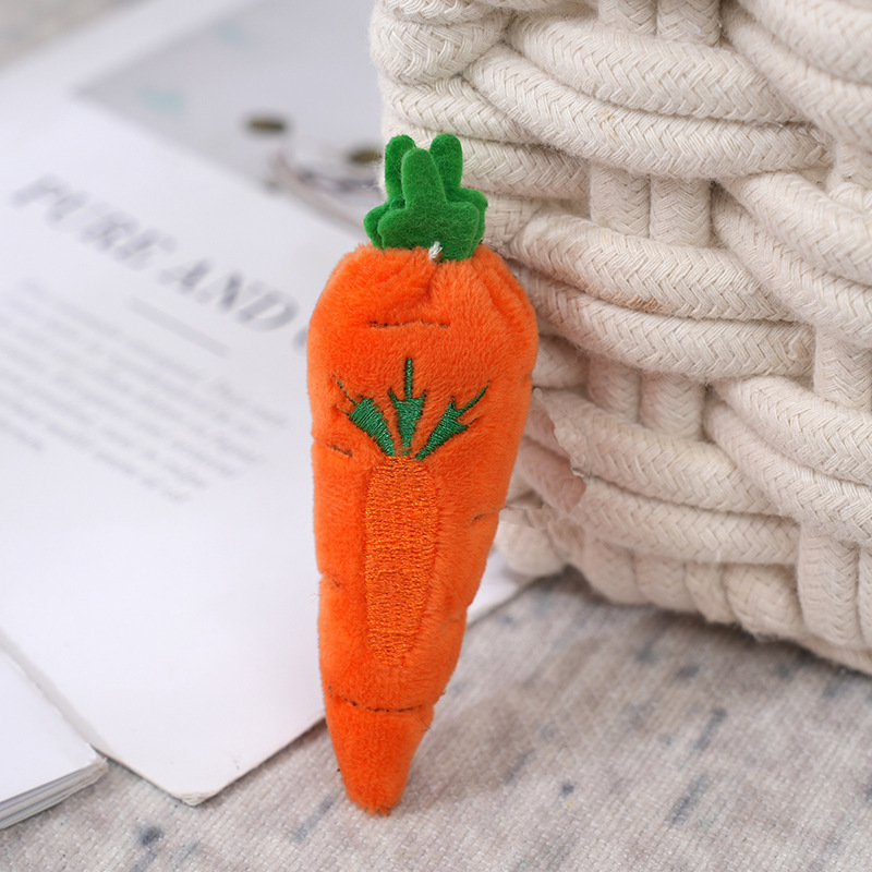 人気のある果物野菜のぬいぐるみのペンダントミニ人形シミュレーションスイカ唐辛子子供のキーホルダー|undefined