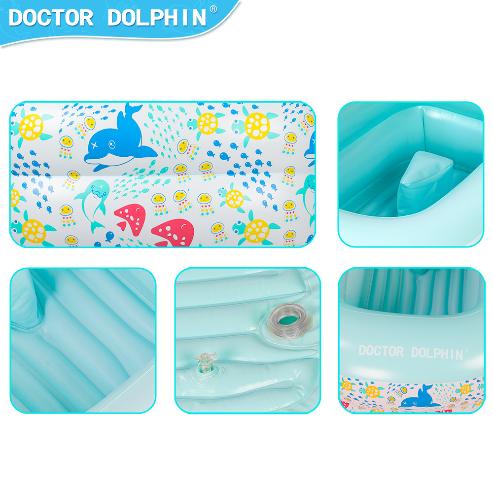 Doctor Pig Baby Bathtub Ocean Kingdom Bathtub Inflatable Bathtub pequeña bañera doméstica