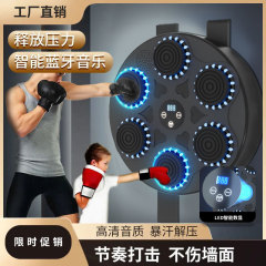 国境を越えたメーカー直販家庭用フィットネス知能訓練音楽ボクシング壁標的訓練器bluetooth音楽ボクシング機