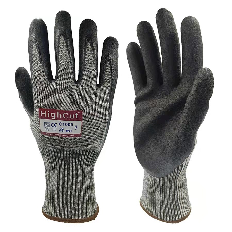 透气手套浸胶劳保手套涂胶手套 耐磨防滑  防护手套C1005