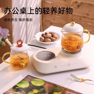 Glass Cup Health Pot Electric Kettle Household Multi-Functional Office Boiling Water Stew Pot Thickened Gift Delivery