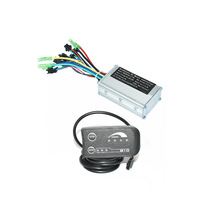 适用于250w/350w电动自行车电机 LED810仪表控制器锂电改装套件