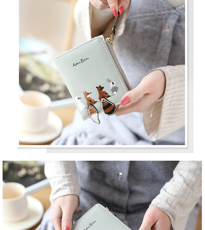 Small Wallet Bags Type Holiday Occasion Fashion Animal Square Zipper Buckle Small Wallet