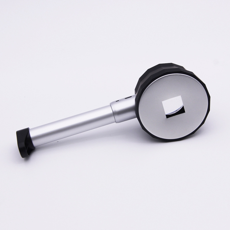 手持式放大镜高倍带刻度带led烟斗型鉴定珠宝玉石邮票3灯