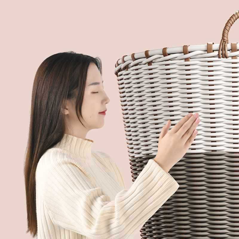 ✅脏衣篓卫生间放衣服家用娃娃收纳桶洗衣篮子脏衣篮衣服收纳