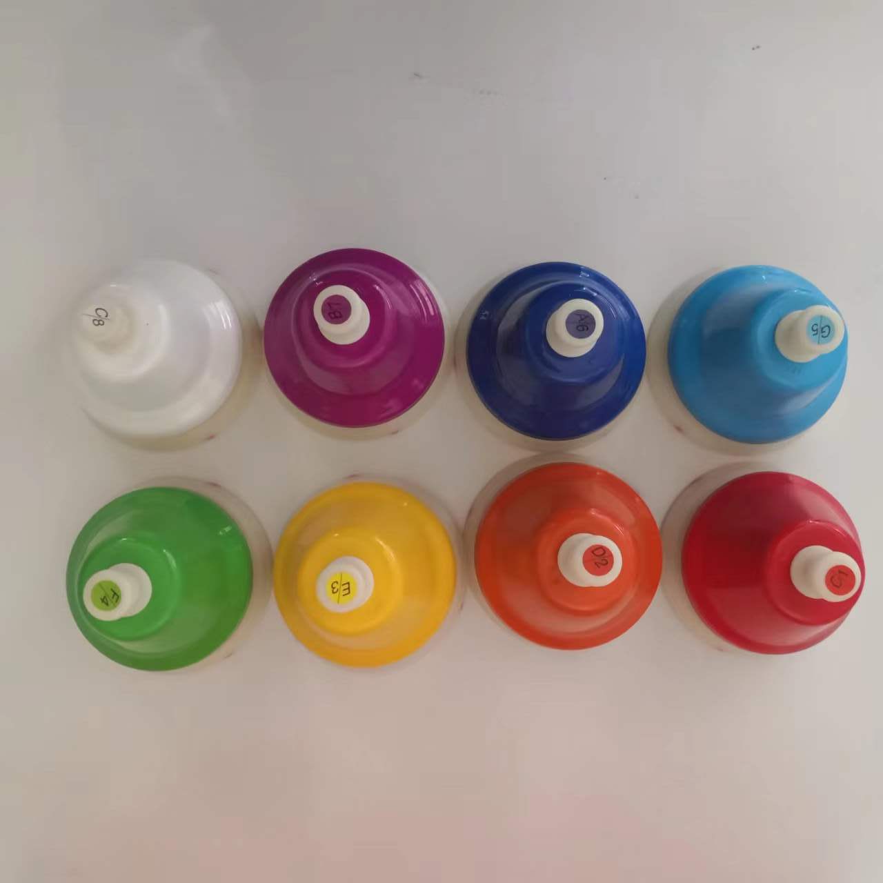 Orff instrumento de percusión juguete accesorios de instrumentos musicales suministros de educación preescolar campana de ocho tonos RELOJ DEL RATÓN