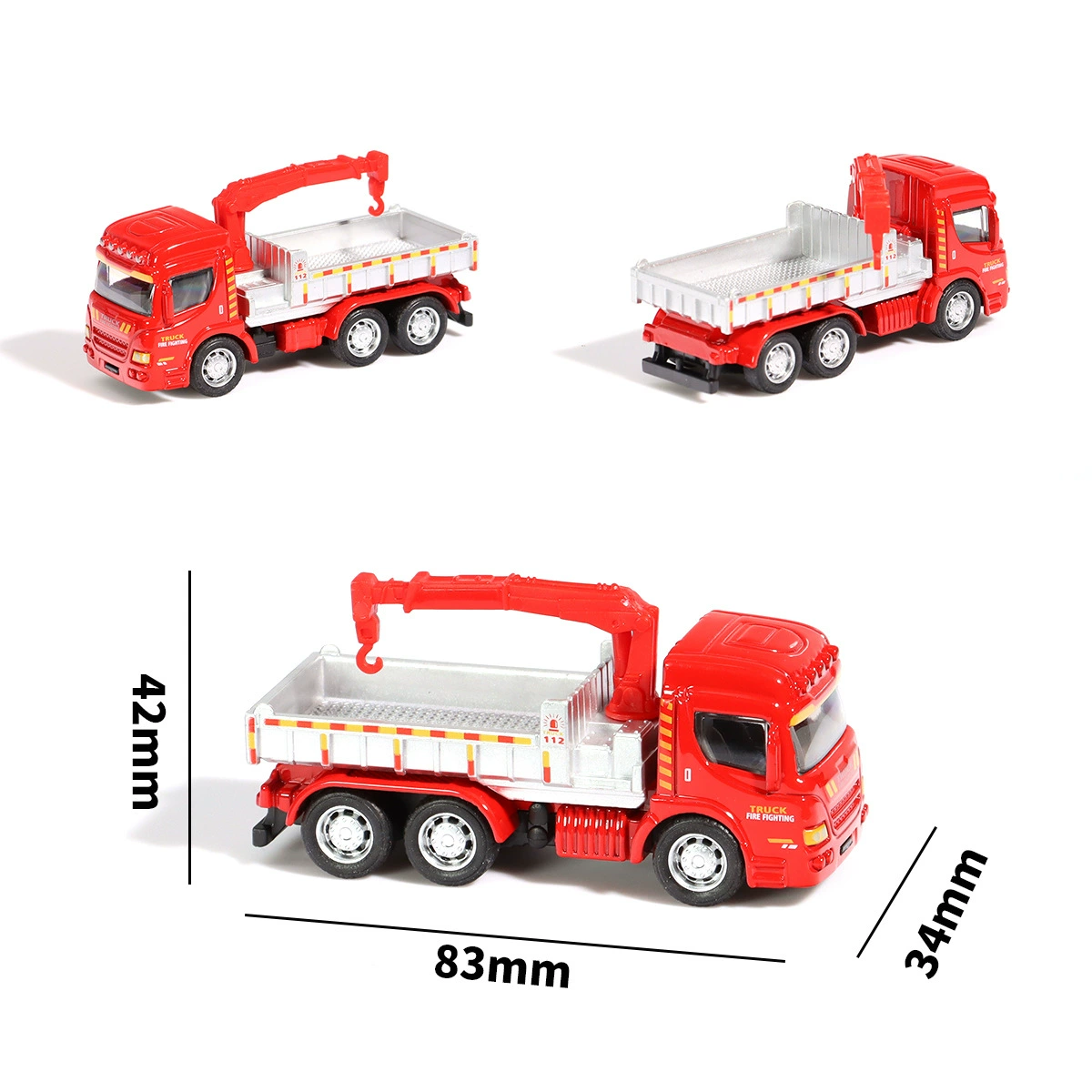 Toy car for boys, scale 1:64