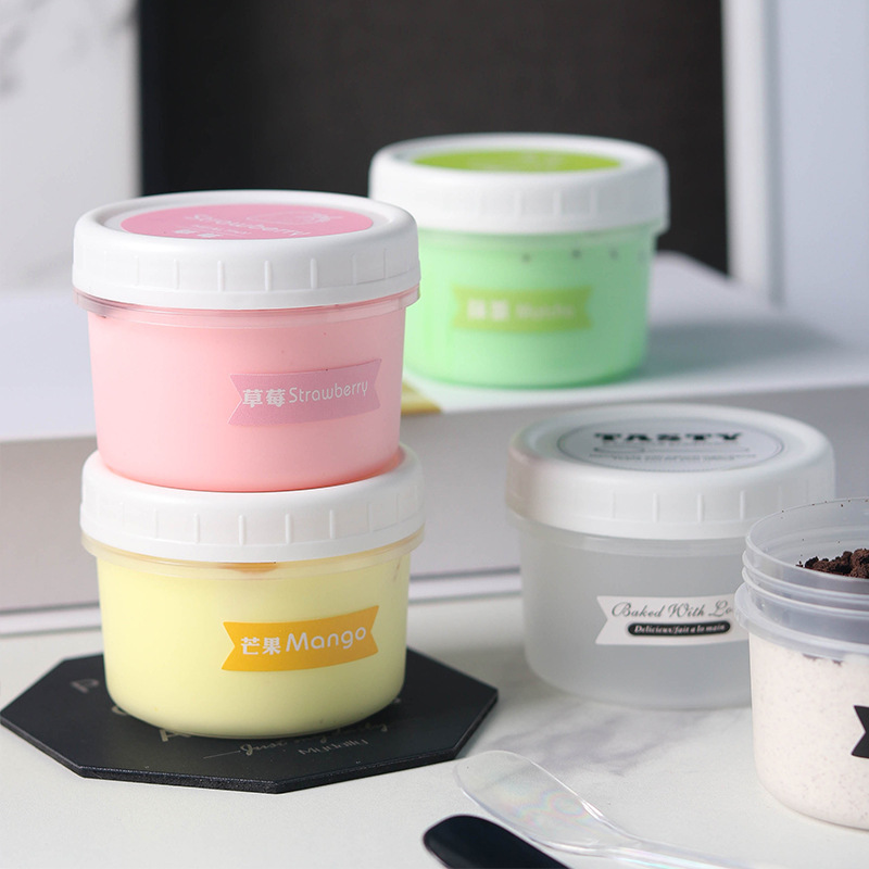 280ml Dudu pot Plastic cup fruit jelly yogurt ice cream double…