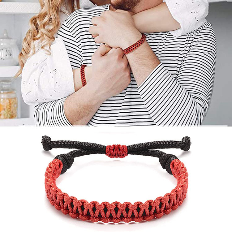 Waterproof woven bracelet
