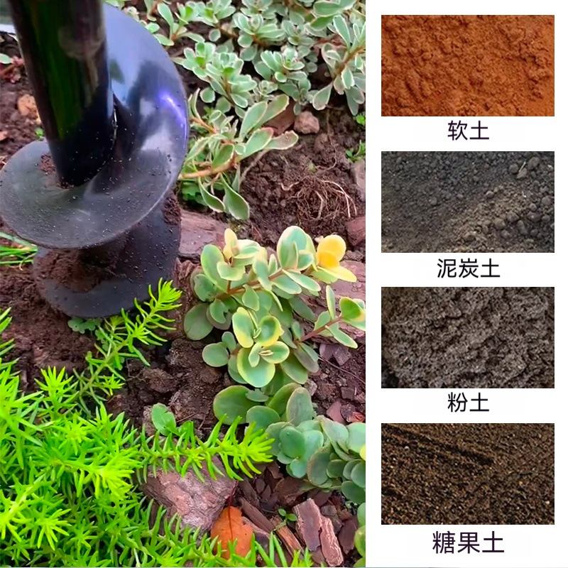 Broca Espiral de Aleación para Tierra Portátil para Jardinería y Excavación